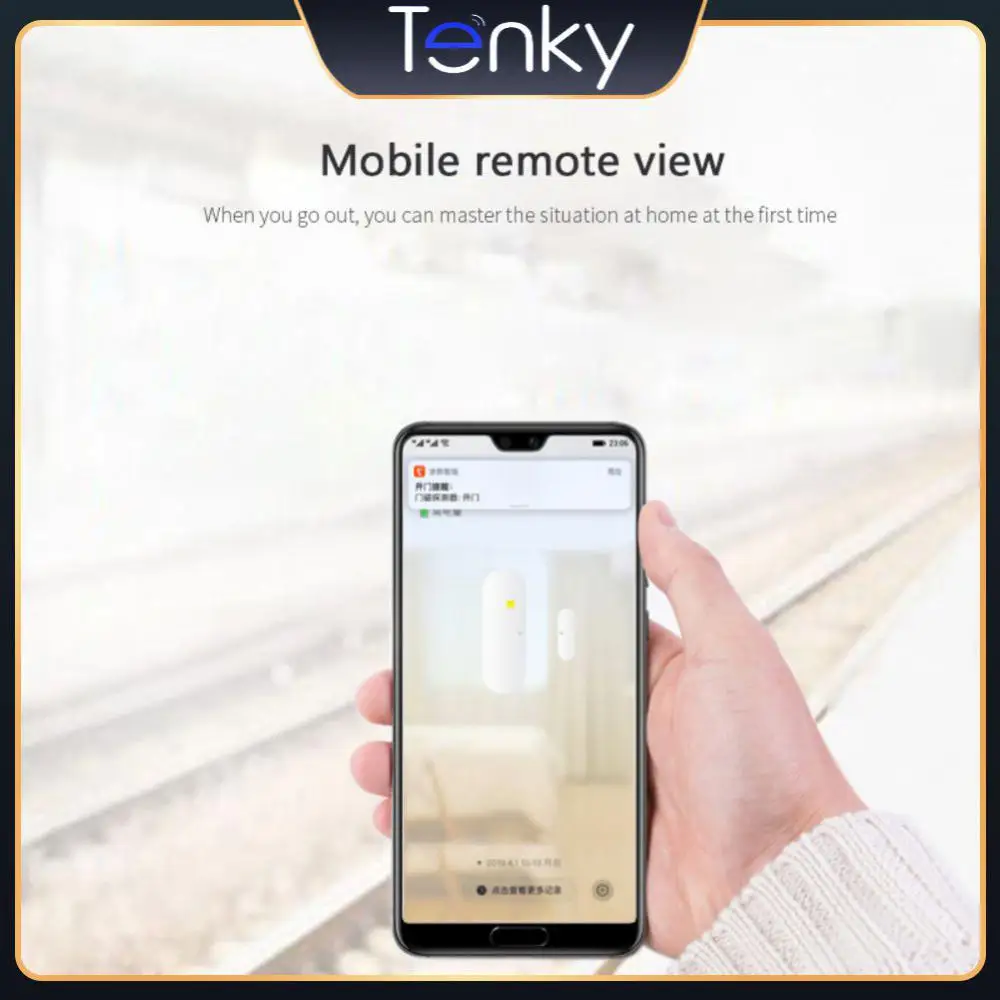 

Smart Home Smart Window Sensor Independent Door And Window Sensor Zigbee App Remote Control Door Magnetic Alarm Detector