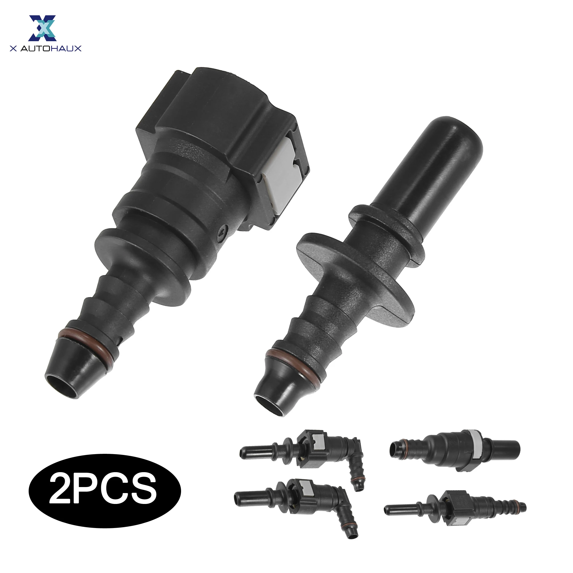 

X Autohaux 8mm 9.89mm 9.49mm 10.5mm Fuel Line Hose Quick Release Connector Disconnect Hose Fuel Line Coupler 6.3/7.89/11.8mm