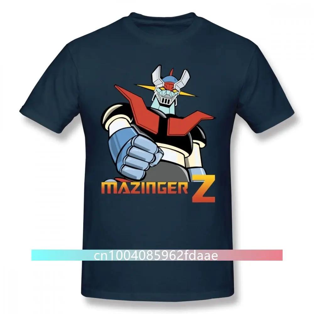 

Cool Mazinger Z Robot T Shirt For Man New Short Sleeve Anime O-neck Tee Shirt High Street Vaporwave Fashion Men's Clothes