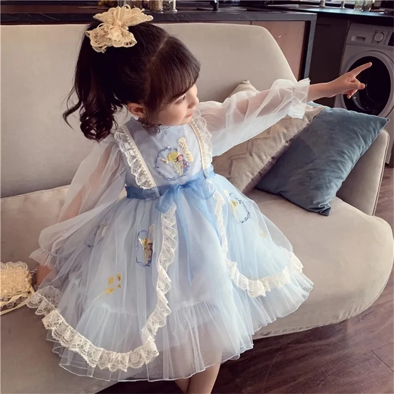 

Платье для девочек детская одежда розового цвета с блестками Элегантные нарядные вечерние платья Одежда для девочек Новогодние костюмы дл...