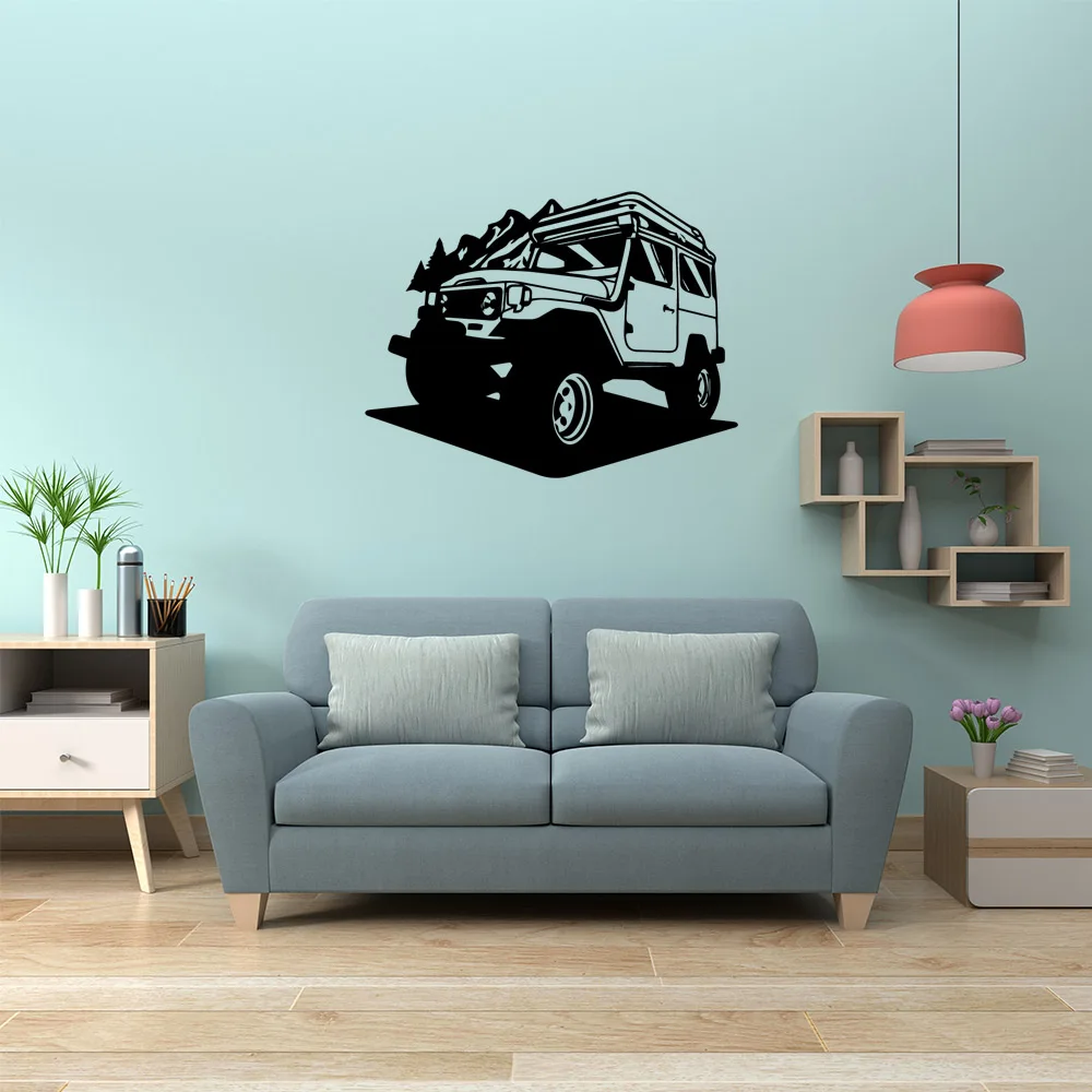 Самоклеящаяся виниловая наклейка на стену для гладких поверхностей