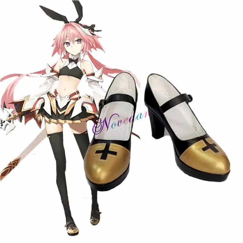 Фото ❤ Аниме Fate Grand Order Saber Astolfo Косплей Костюм FGO Sword Version 3.0 Наряд горничной Платье Парик Обувь Полный комплект Костюм для вечеринки W ★ ❤ ★ №2