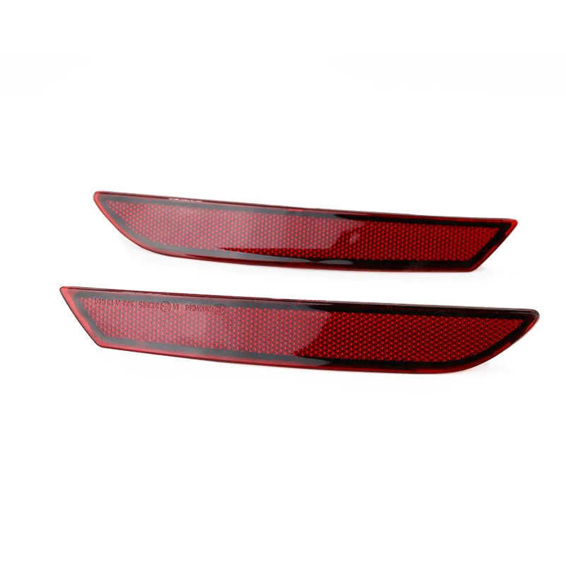 

Светоотражающие полосы для BMW 5 серии M-sport G30 G38 G31 2015 2016 2017 2018-2020, отражатель заднего бампера автомобиля, красная линза, предупреждающая полоса