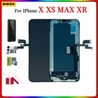 Новый ЖК-дисплей TFT для IPhone X XS MAX XR X11 3D Touch AAA дигитайзер в сборе OLED LCD