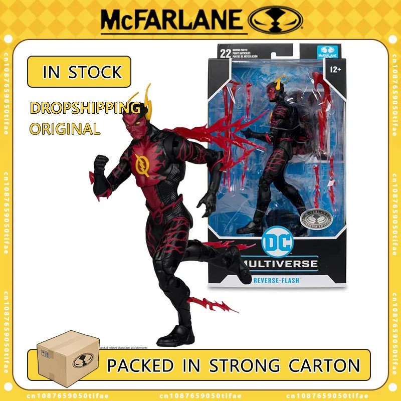 McFarlane Toys DC Multiverse Anti Lightning Black Red Edition Фигурка Оригинальная модель Гаражные