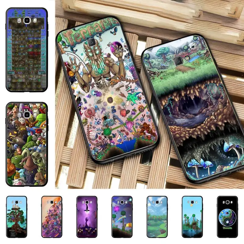 

Game Terraria Phone Case for Samsung J 2 3 4 5 6 7 8 prime plus 2018 2017 2016 core