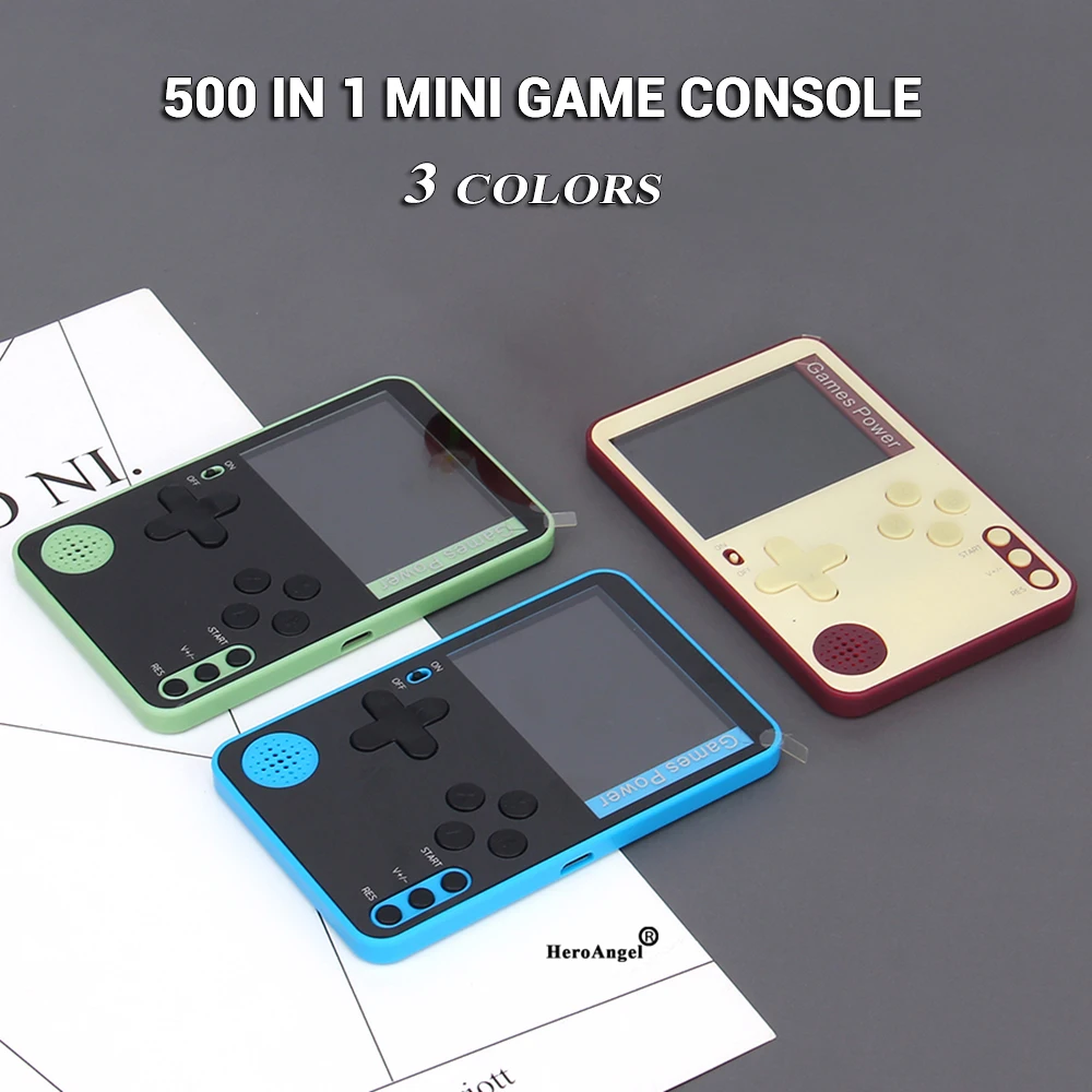 

K10 Retro Video Game Consoles Protable Classic Mini Handheld Gaming Console with Pocket Player Built-In 500+ Games Dropshipping