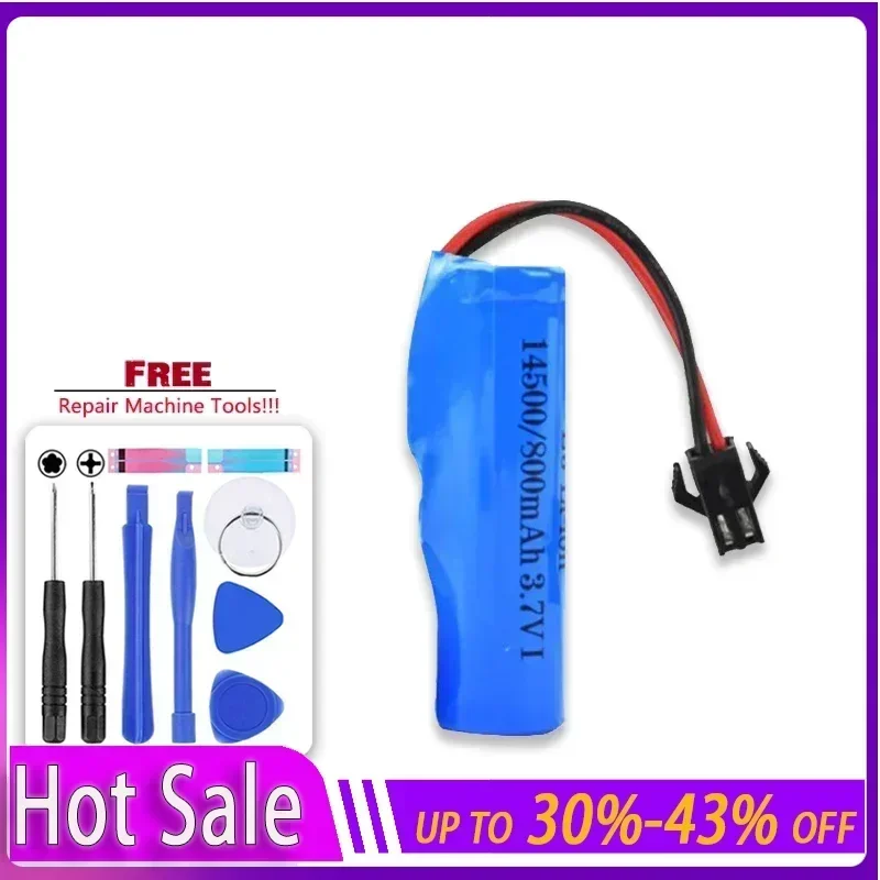 Сменный аккумулятор емкостью 800 мАч для JJRC C2 D828 RC