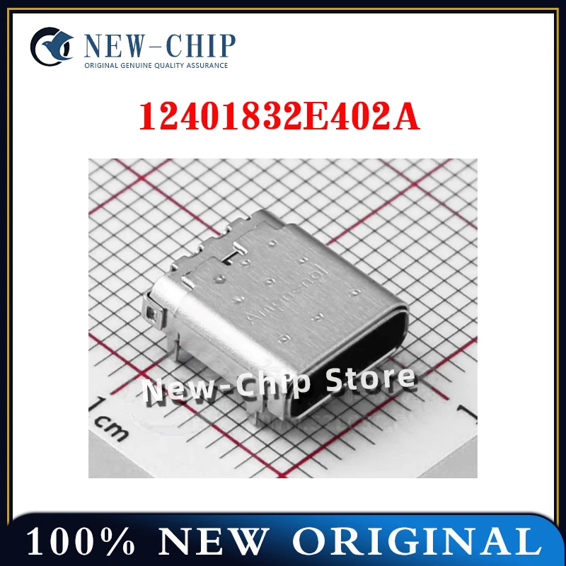 2 шт.-50 шт./партия 12401832E402A 12401832 USB разъем Гнездовой Тип C RCPT R/A верхнее крепление dual SMT