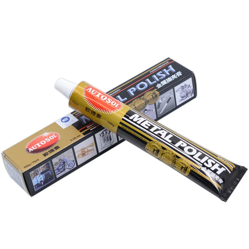 2Pc Ultimate Metal Polishing Cream Knife Machine Polishing Wax Mirror Stainless Steel Ceramic Watch Polishing Paste Rust Remover
