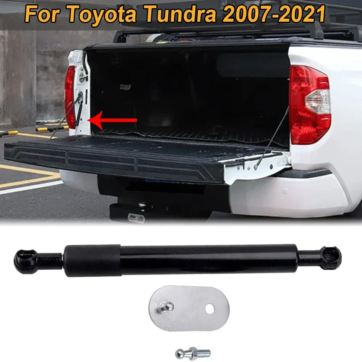 

Задний багажник, задняя дверь, замедлительный демпфер для Toyota Tundra 2007-2021, амортизатор, газовая стойка, пружинная планка, аксессуары для тюнинга автомобиля