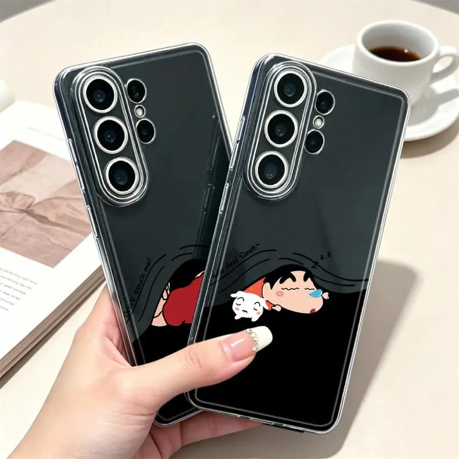 Фото Чехол с рисунком Shin-ChanS для Samsung Galaxy S26 S22 FE S21 S20 Plus S23 Ultra S25 Edge S24 Note 20 Ultra 10, чехол для телефона №1