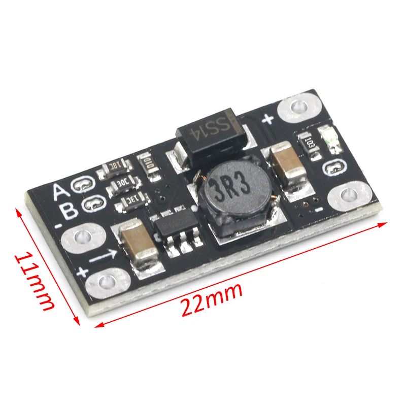10 шт Мини DC-DC повышающий преобразователь 3V 3 2 V 7 5V 9V 12V Напряжение Регулятор модуль