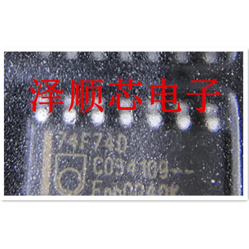 

20pcs original new N74F74D silk screen printing 74F74D SOP14 pin dual D-type trigger chip IC