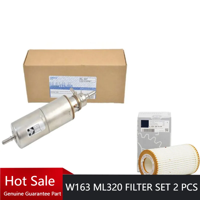 

Набор масляных фильтров и фильтров для W163 ML 320 сделано в Германии 0001802609 1634770501 2 шт. в одной упаковке