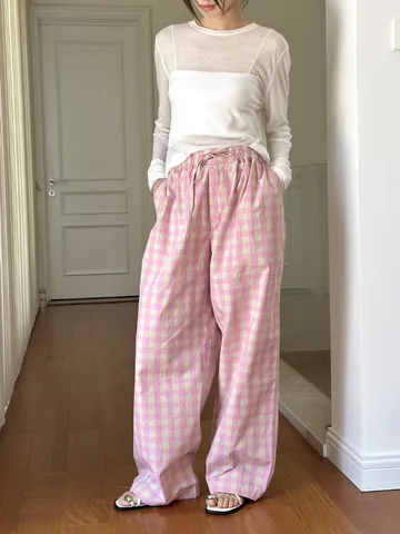 Женские летние брюки из хлопка 2026