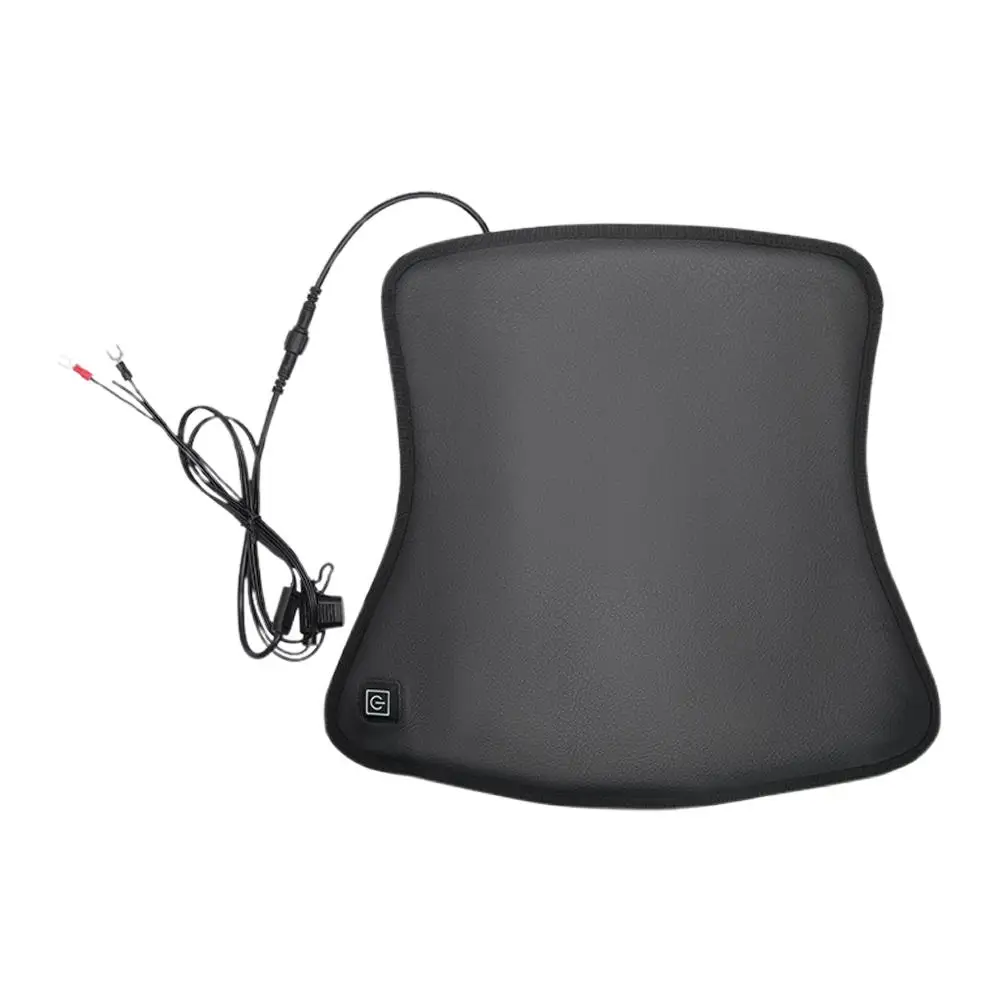 

Подушка сиденья с подогревом для мотоцикла, 3-ступенчатая регулируемая температура, водонепроницаемая, скребчатая, быстрый нагрев с клейким креплением