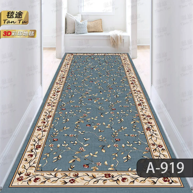 Настраиваемые длинные ковры для коридора европейские лестницы коридор домашний