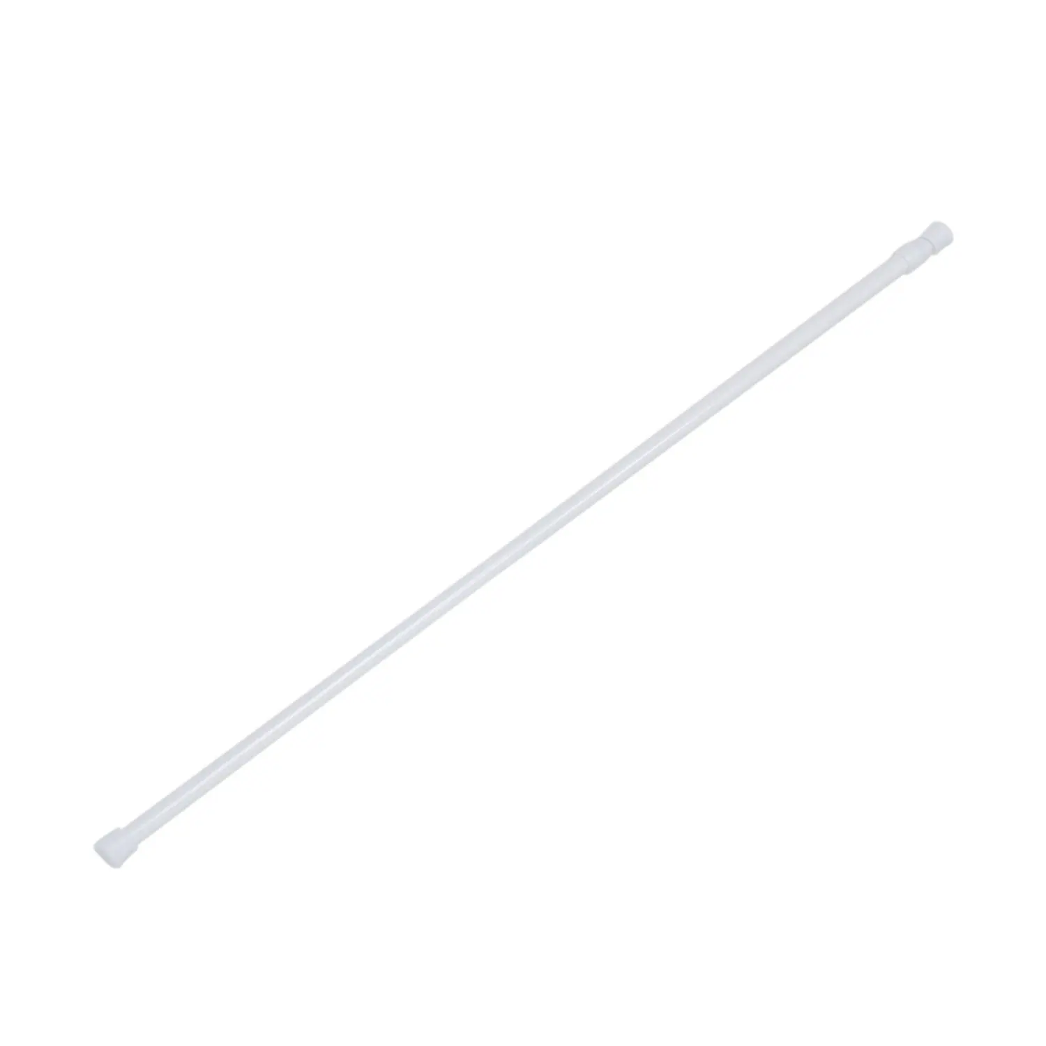 

Spring Loaded Extendable Telescopic Net Voile Tension Curtain Rail Pole Rod Rods White 70-120cm