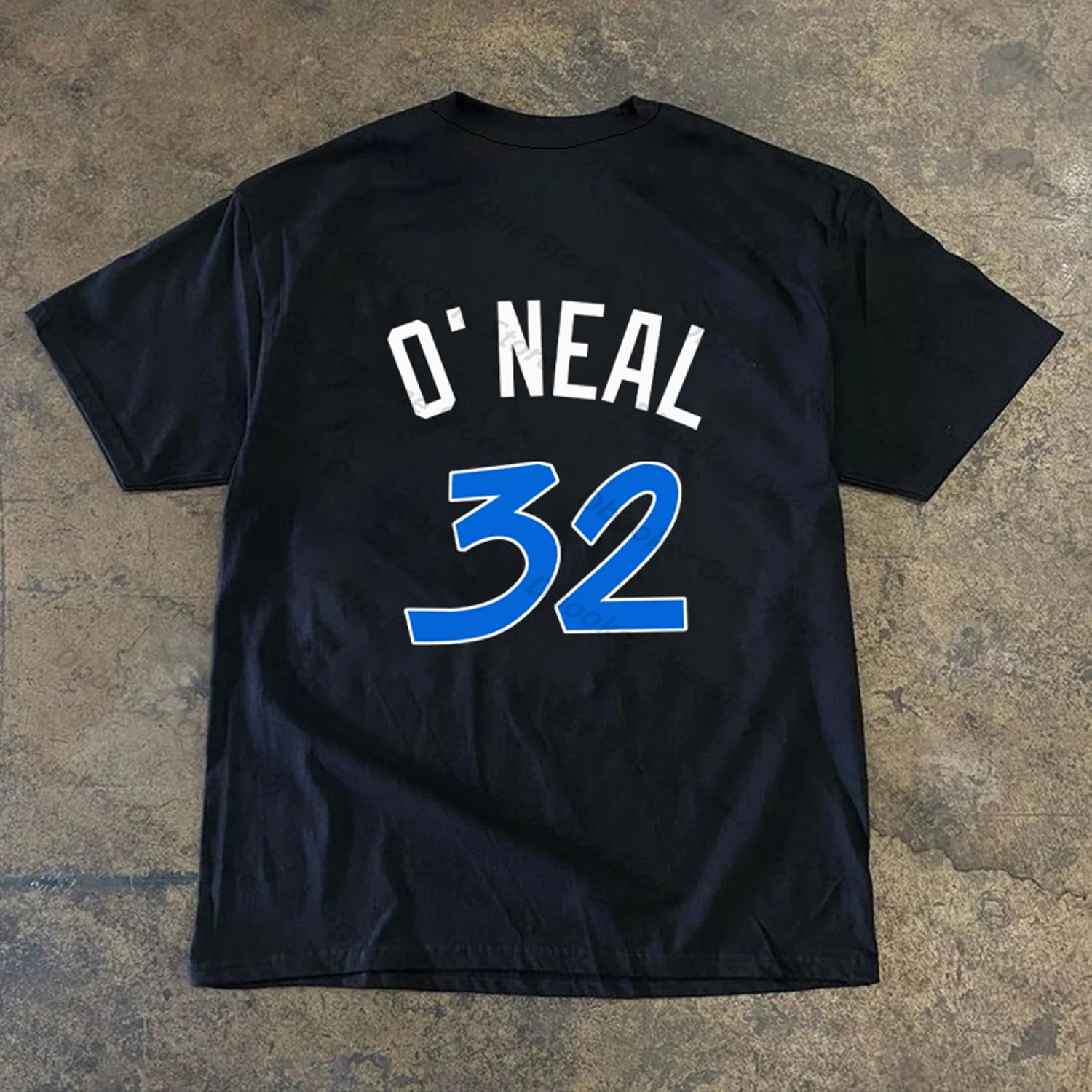 Magic Mcgrady &amp O'neal 260 Г Тяжелая Хлопковая Футболка Винтажная Уличная Одежда С