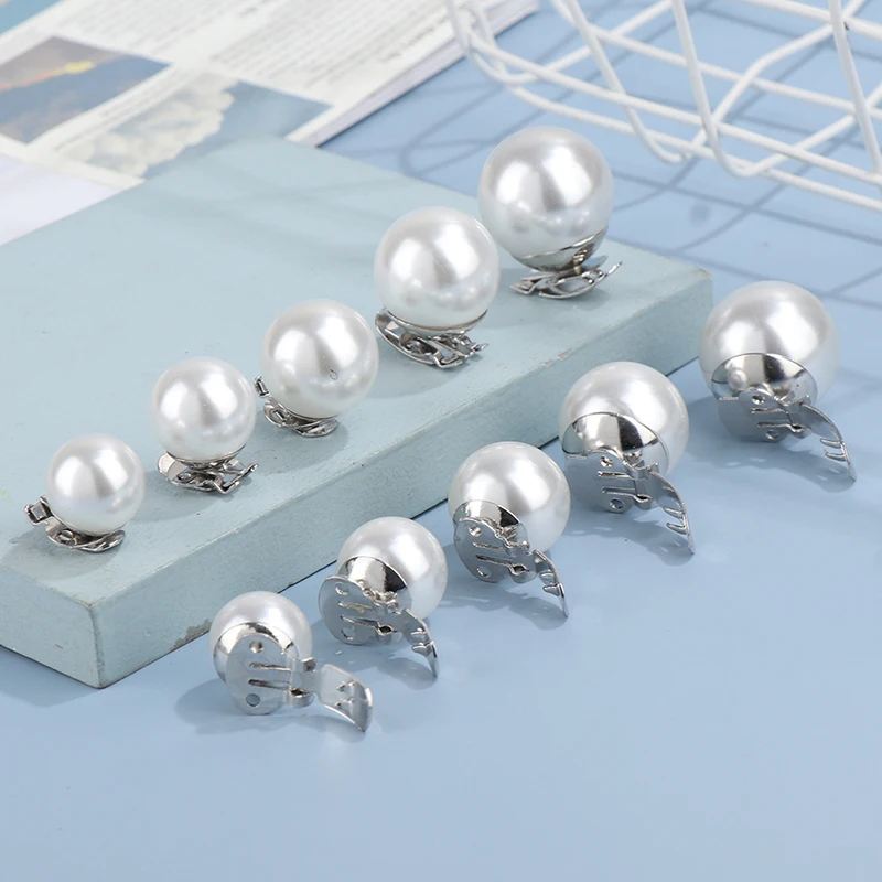 

1Pair Pearl High Heel Shoe Clip Women Bride Wedding Shoe Decorations Shiny Decorative Clips Square Clamp Charm Buckle