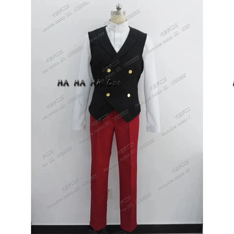 Костюм Эйс атторн Майлс эдгеворт мужской костюм для косплея из аниме полный