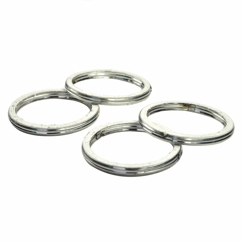 

50*5 4PCs Exhaust Pipe Header Gasket Ring For Suzuki Yamaha Suzuki Honda