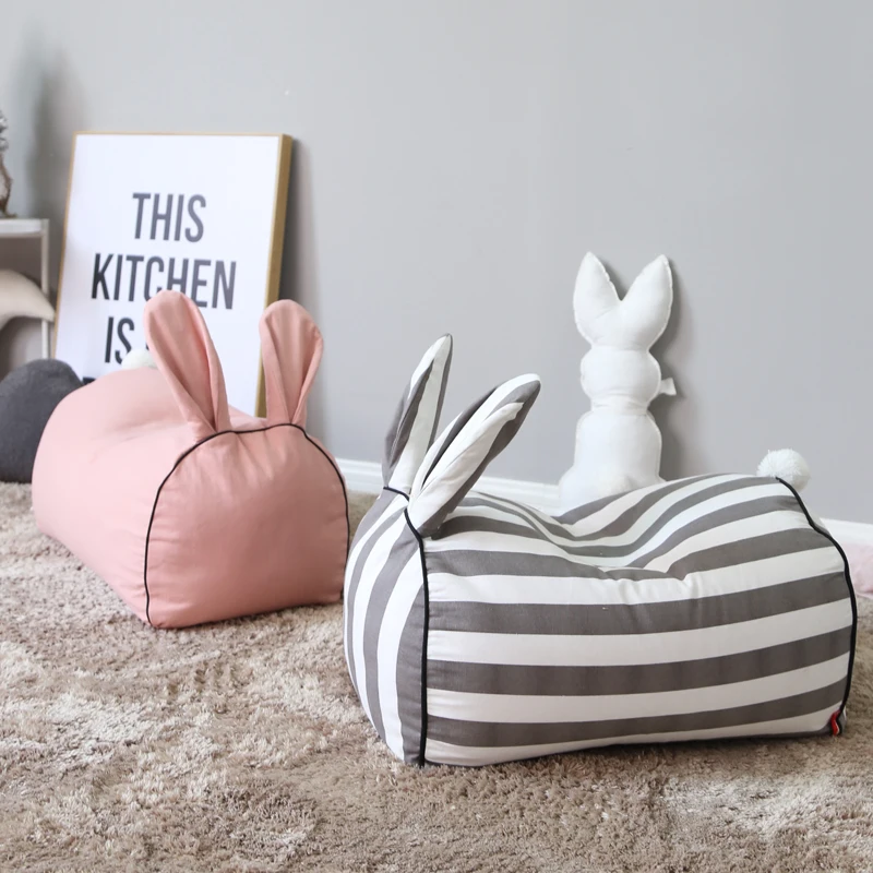 Детский диван мультяшный кролик детский для спальни гостиной тканевые диваны
