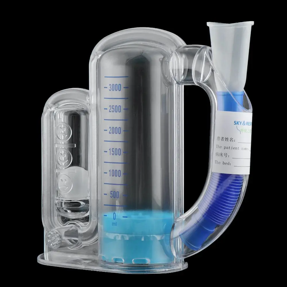 

Training Health Care Measurement System Vital Capacity Spirometer Respiratory Exerciser Lung Breathing trainer