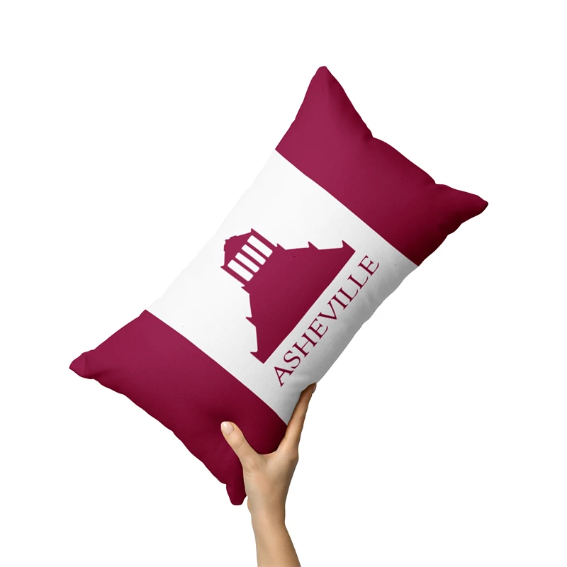 Gaslight Gatekeep GirlbossKiss Asheville Северная Каролина Прямоугольные наволочки Чехлы для