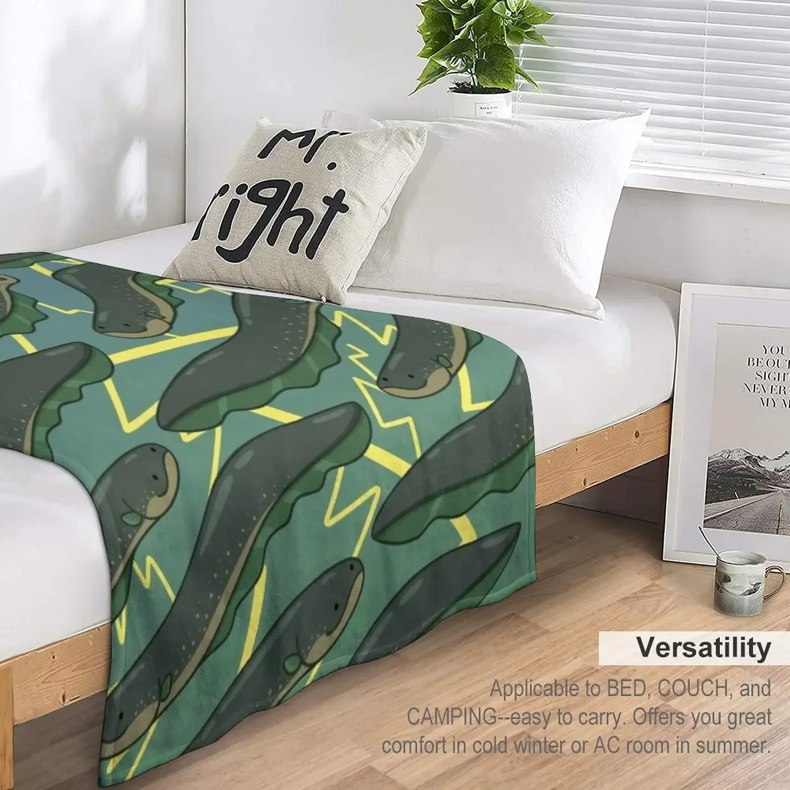 Электрическое одеяло с узором угорь роскошные одеяла