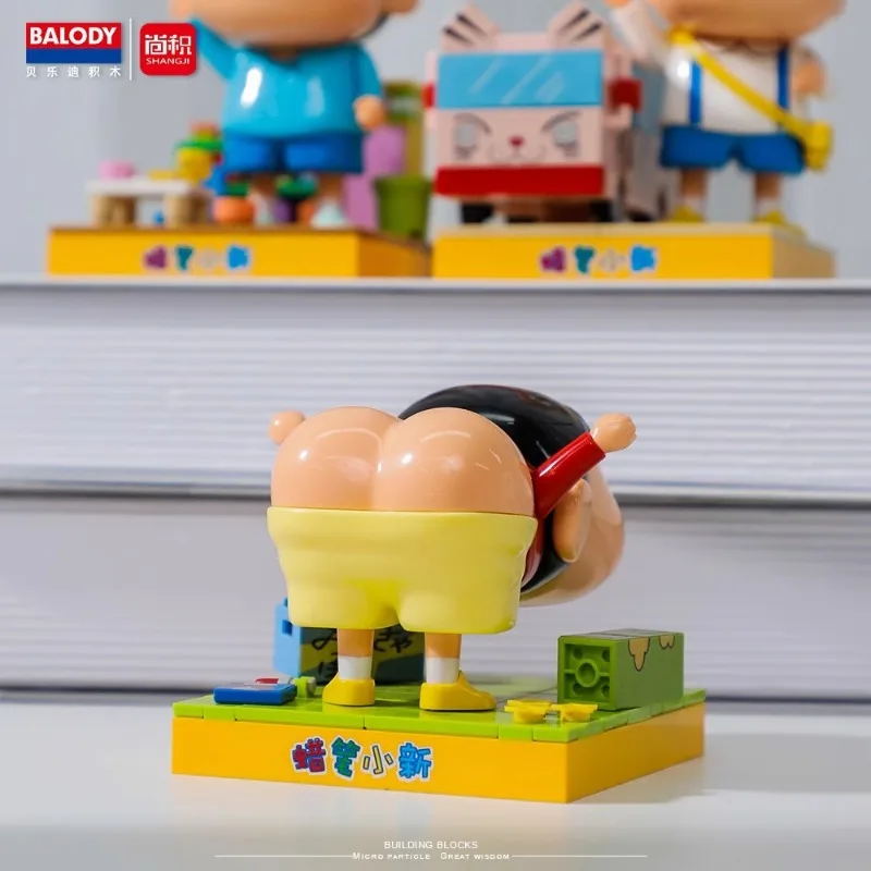 Строительные блоки BALODY карандаш Шин-тян модель фигурка сделай сам игрушки аниме
