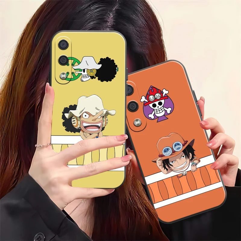 

One Piece Anime Phone Case For Samsung Galaxy S20 S20FE S20 Ulitra S21 S21FE S21 Plus S21 Ultra Silicone Cover Liquid Silicon