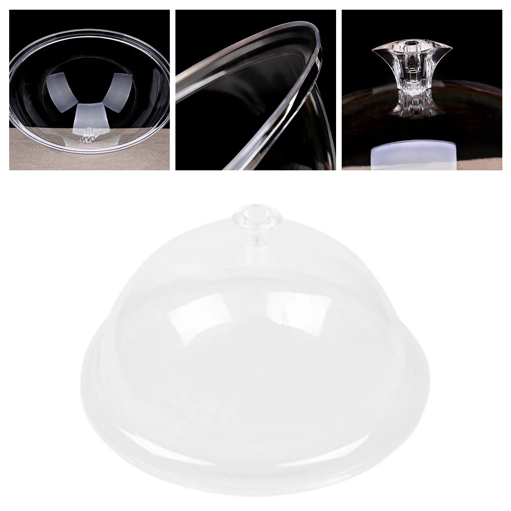 

1Pc Food Insulation Cover Display Food Lid Tool (Transparent Color)