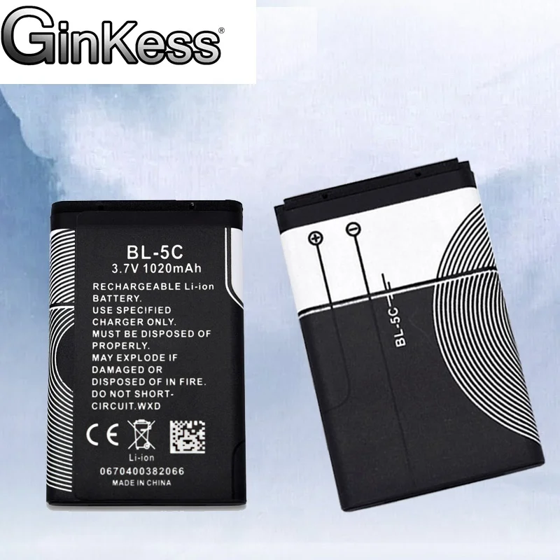 

Аккумуляторная батарея 3,7 в, 1020 мАч, фотоbl5c BL 5C, аккумуляторные батареи для Nokia 2112, 2118, 2255, 2270, 2280, 2300, 2600, 2610, 3125, 1 шт.