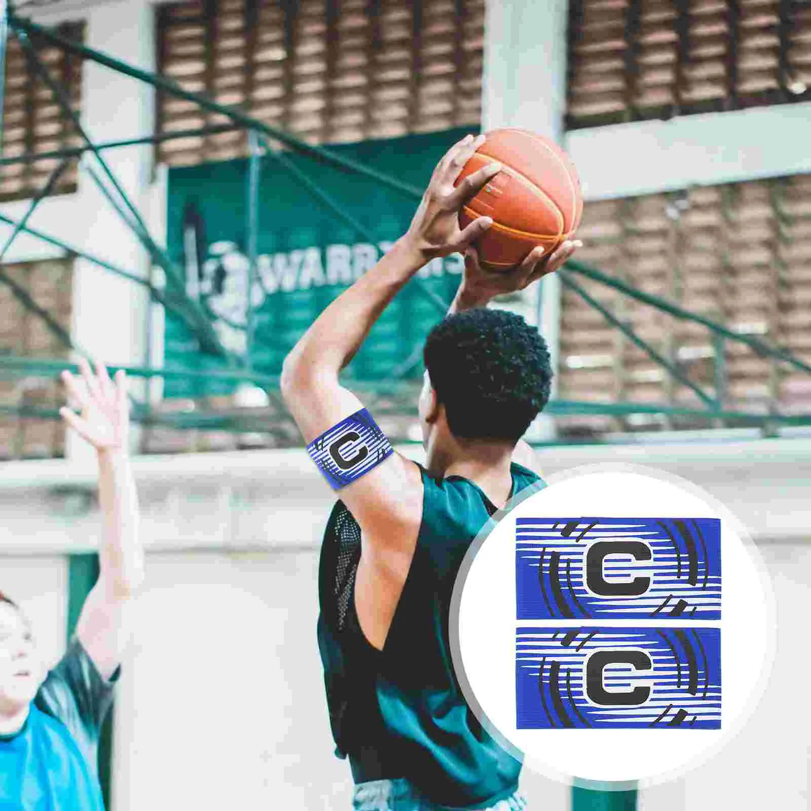 

Soccer Armband Bands: Adjustable Elastic Football Basketball Bands 2Pcs Wristband for Youth