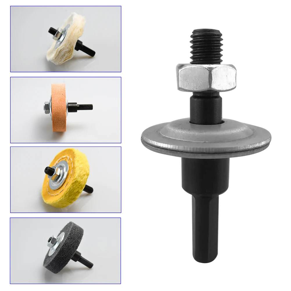 

4x Electric Drill Extension Rod Spindle Adapter for Grinding Shaft Bench Grinder Concrete Granite Stone Ceramics Tools Durable