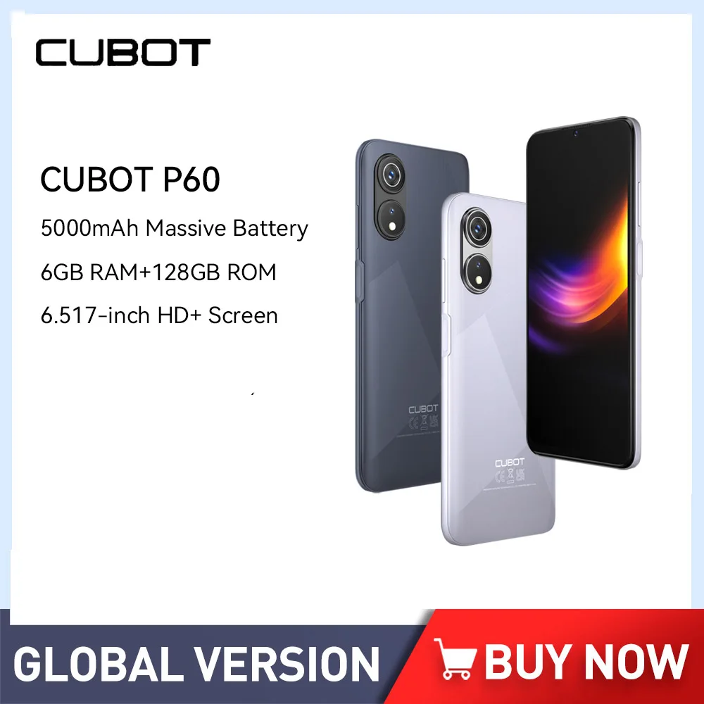 Cubot P60 Android 12 смартфон 6
