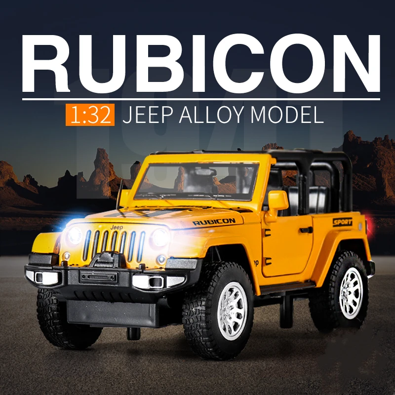 Модель автомобиля Jeeps Wrangler из сплава 1:32 |