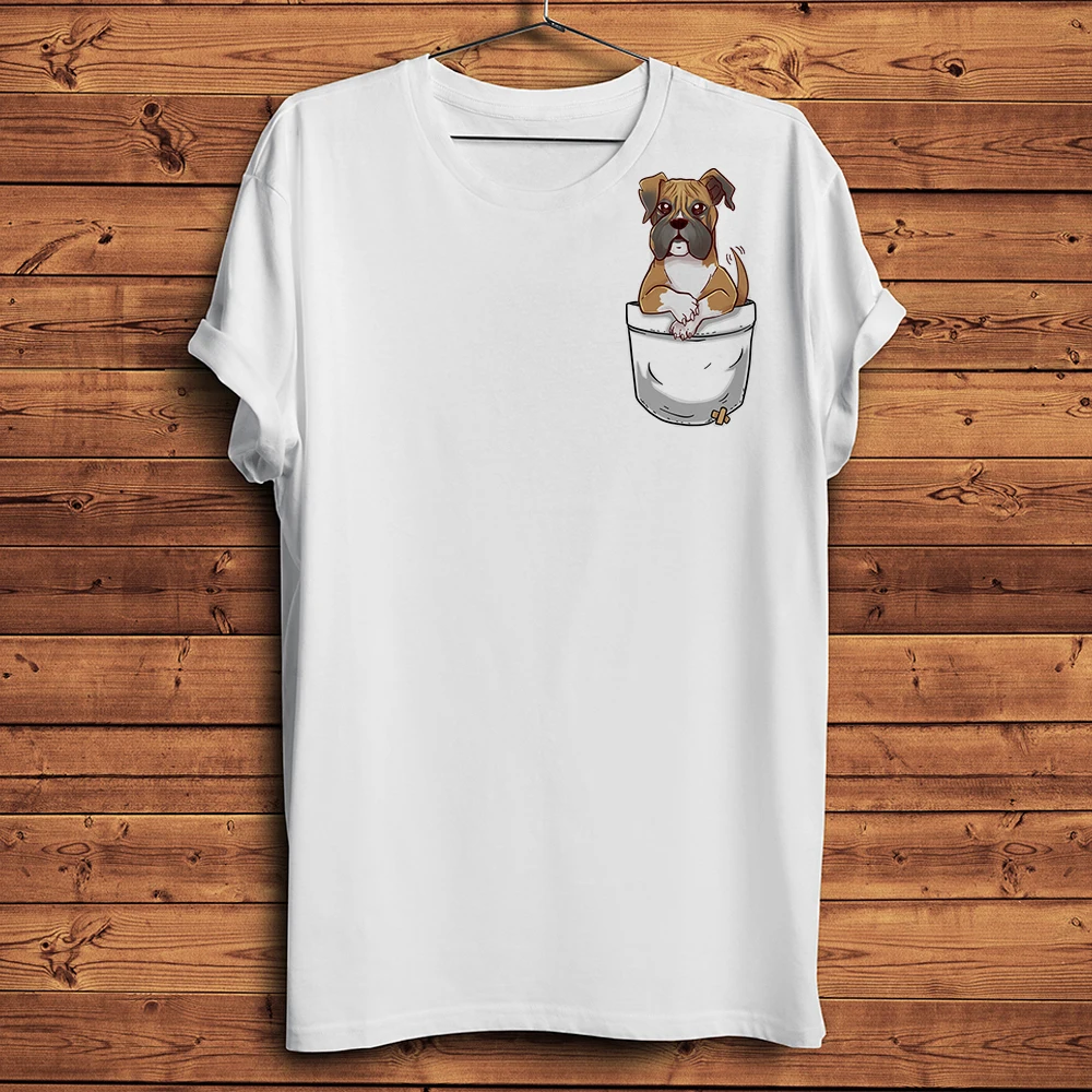 Милый Самоед Чихуахуа husky Yorkshire Labradoodle Dalmatian dog Puppy in Pocket забавная 3d футболка