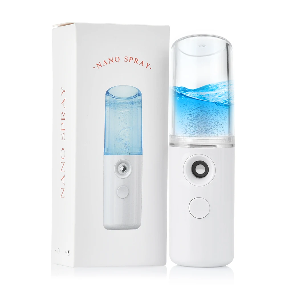 

Facial Moisturizing Beauty Steamer Nano Mist Sprayer Instrument USB Charging Portable Facial Atomization Device Beauty Tool