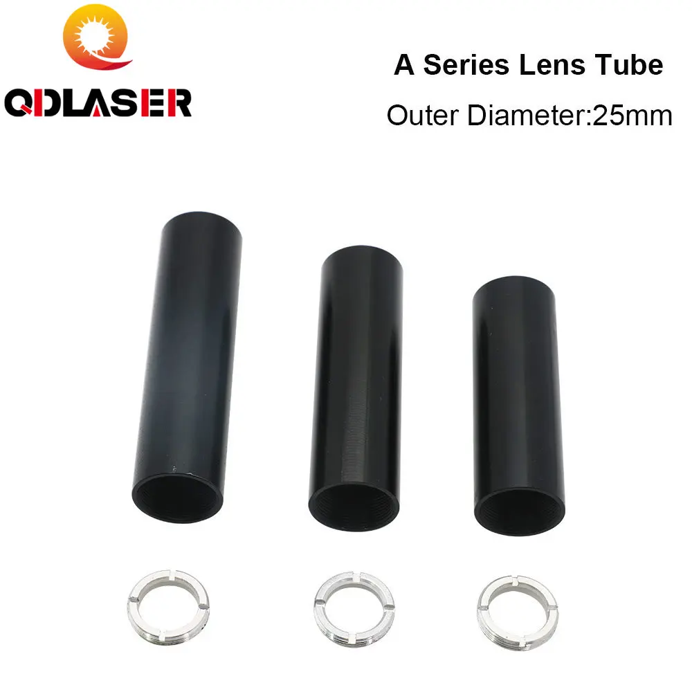 

QDLASER A Series CO2 D.25mm Lens Tube for D20 F50.8/63.5/101.6mm Lens CO2 Laser Cutting Engraving Machine