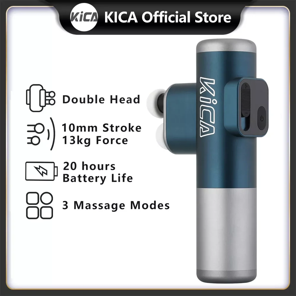 

NEW2023 3 двойной массажный пистолет, массажер для тела, профессиональный фитнес-пистолет для мышц, высокочастотный фотоаппарат