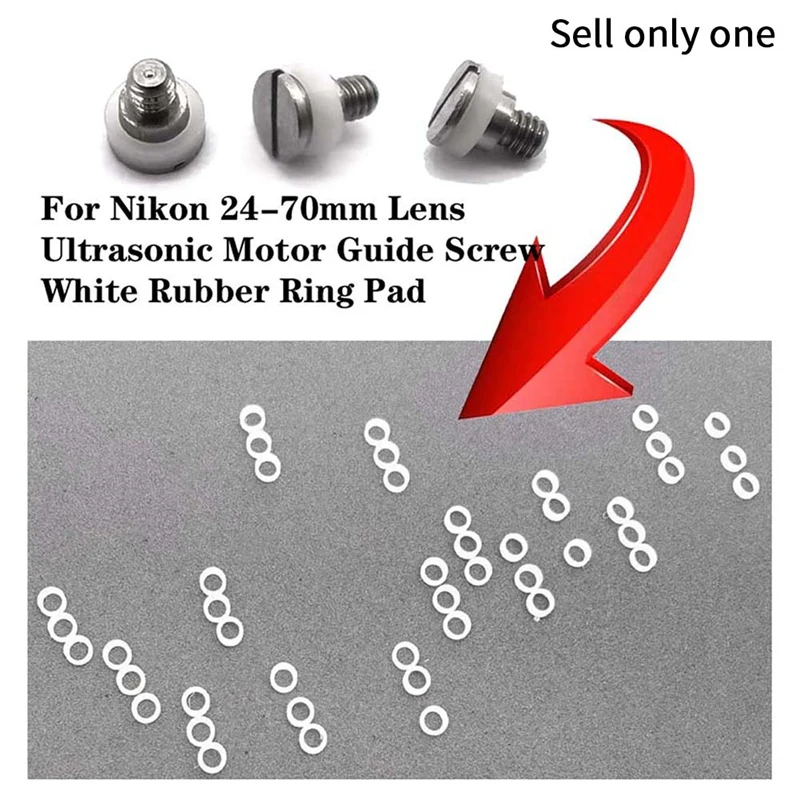 1 шт. белый винт прокладка кольцо для объектива Nikon 24-70 мм F2 8 запасные части