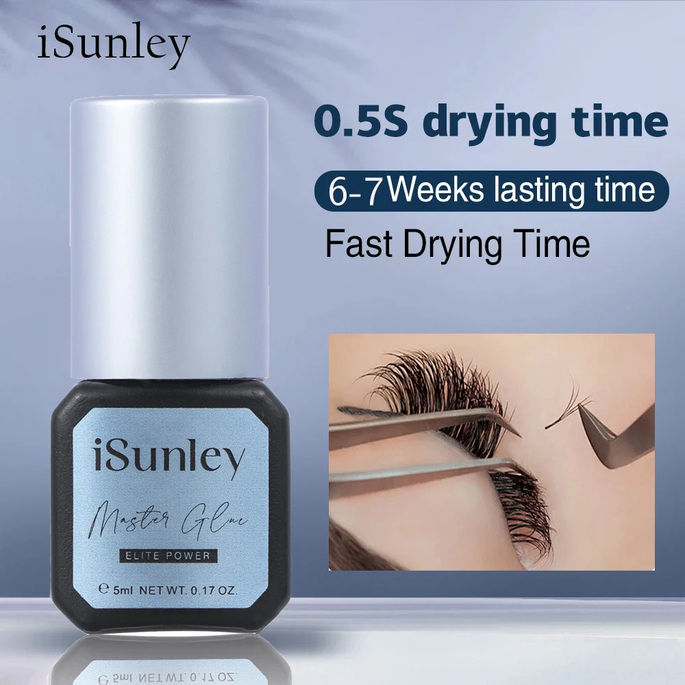ISunley новый быстросохнущий клей для наращивания ресниц 0 5 s водостойкий