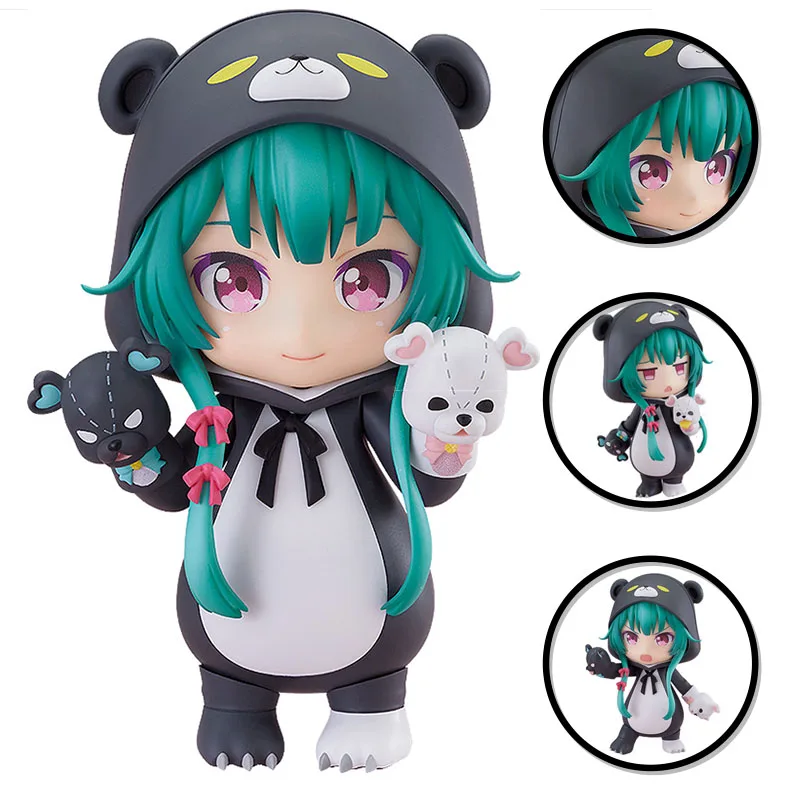 In Stock Original Bears Brave Foreign World Anime Figure Girl Q Version Action Collectible Model Doll Gifts For Children