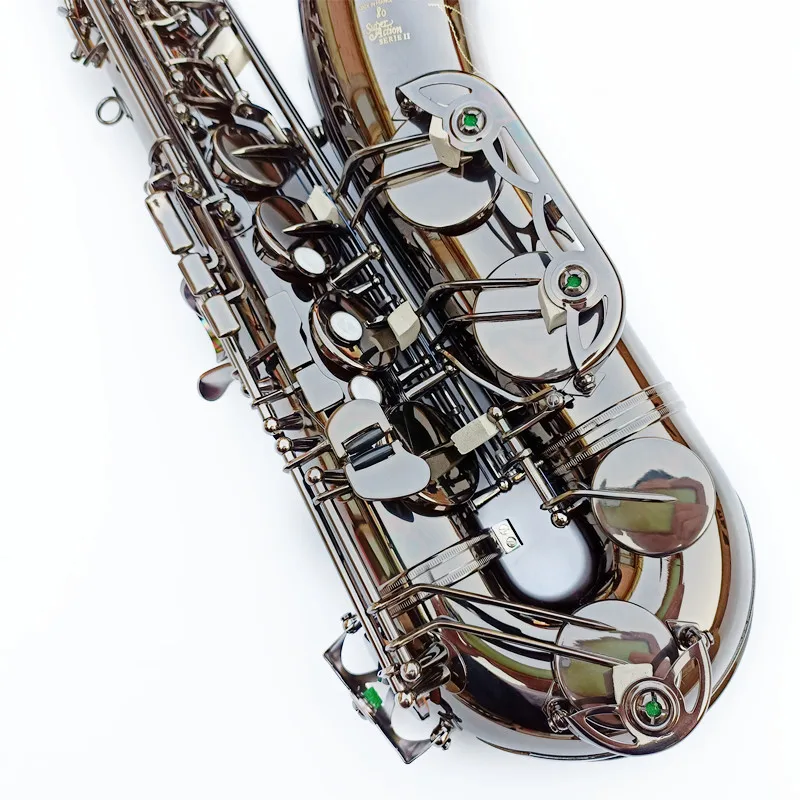 Сделано во Франции тенор-саксофон высококачественный черный музыкальный