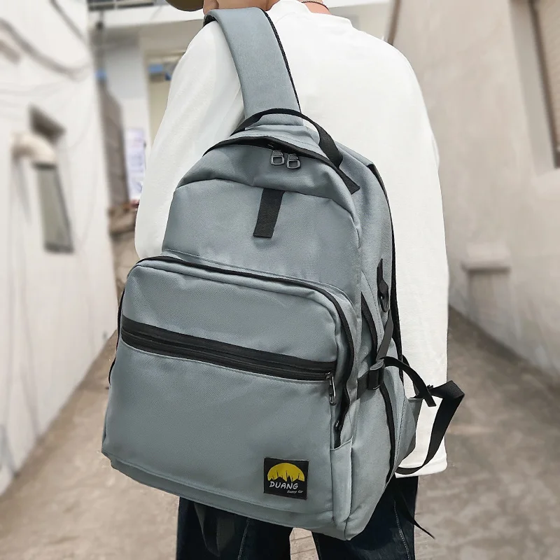 

Lady Male High Capacity Book Bag Fashion Women Oxford Travel Backpack Boy Girl School Bag Female Men Laptop College Backpack New