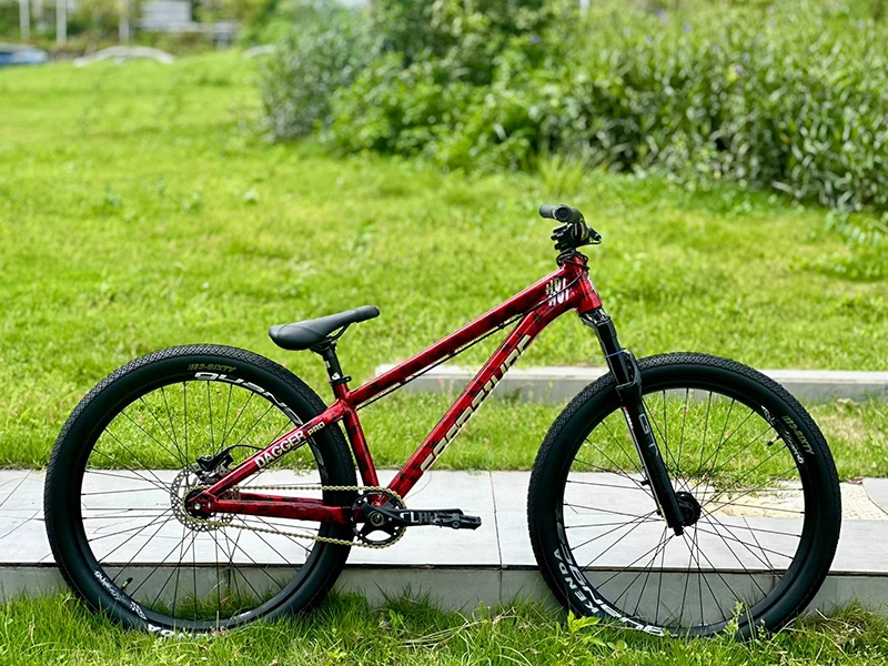 Велосипед Good Times Pro huihui Co-branded Red Single Speed для дёрт-джампинга и соревнований по бездорожью, 26 дюймов (art.: 3920dbe21a9cd) - 3920dbe21a9cd