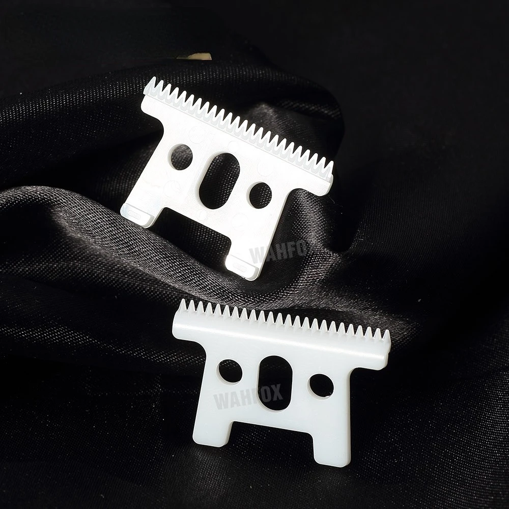 

Керамическое передвижное лезвие, 24 зуба, 2 шт./комплект, с коробкой, запасное T-образное лезвие для Andis D7 D8 SlimLine Pro Li
